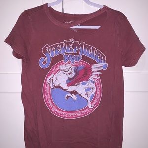 american eagle band tee